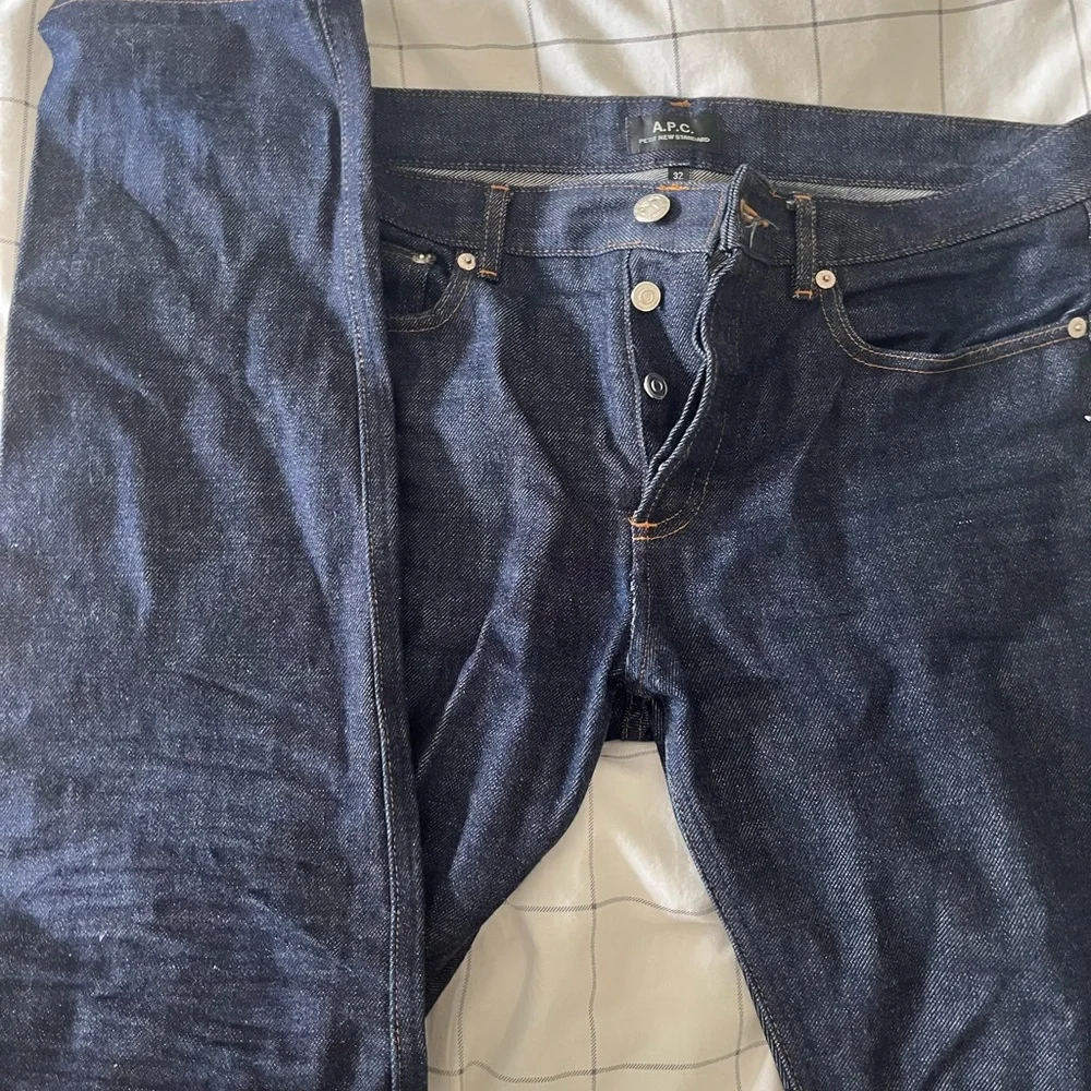 A.P.C. Blue Jeans - Raw Denim worn once!! - Picture 3 of 5